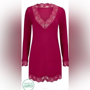 Adore Me Hasina Plus Sleep Shirt Size 1X NWT